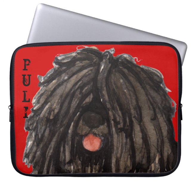 Puli Color Block Laptop Sleeve (Front)