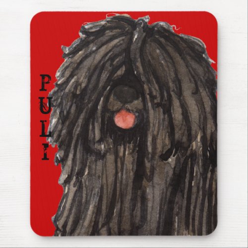 Puli Color Block Mouse Pad