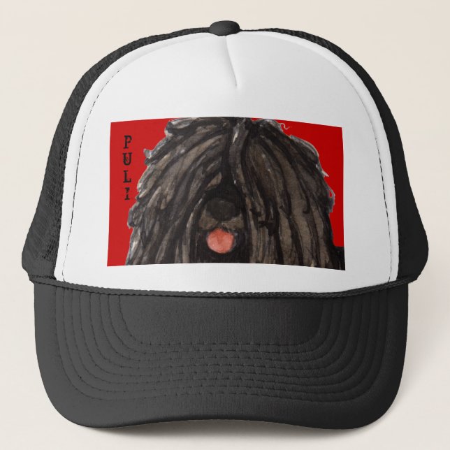 Puli Color Block Trucker Hat (Front)