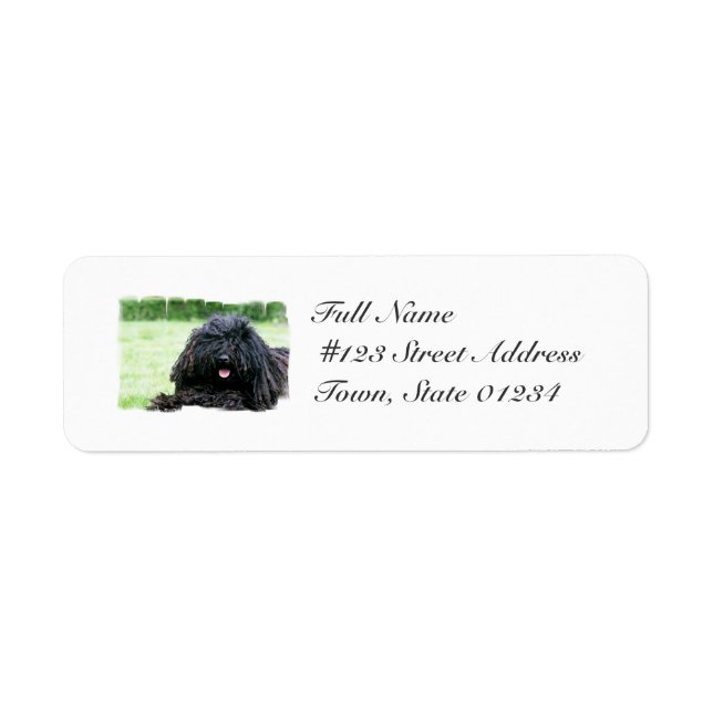 Puli Dog Mailing Labels (Front)