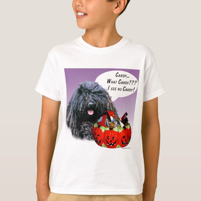 Puli Halloween Candy T-Shirt (Front)