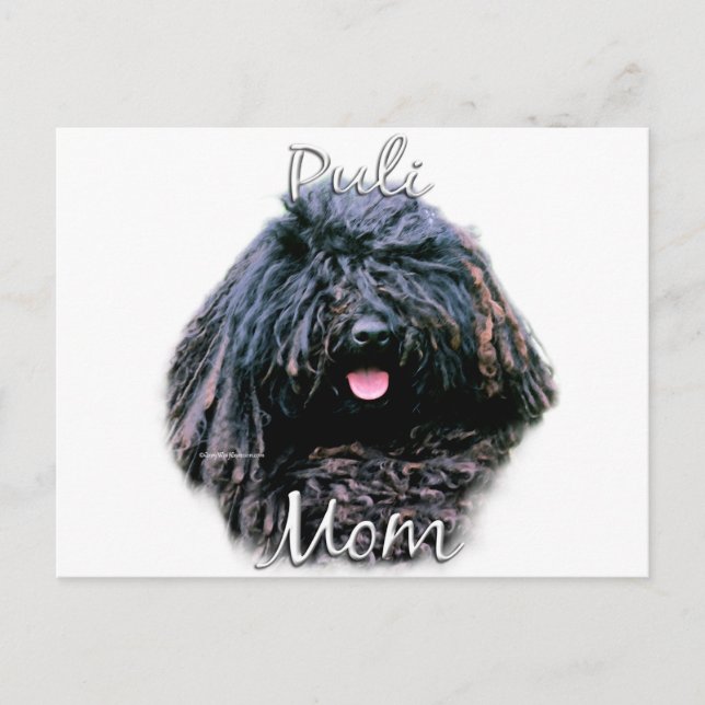 Puli Mom 2 Postcard (Front)