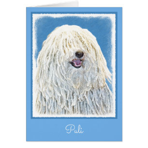 Puli Painting - Cute Original Dog Art