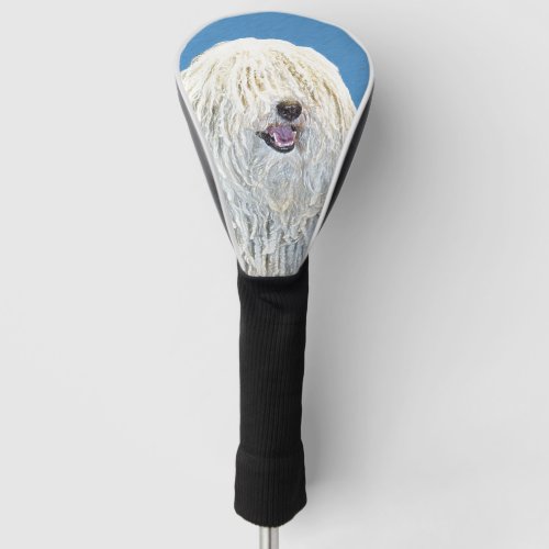 Puli Painting _ Cute Original Dog Art Golf Head Cover