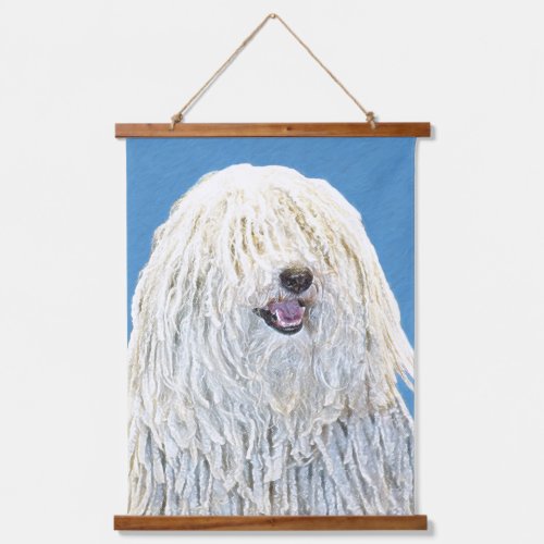 Puli Painting _ Cute Original Dog Art Hanging Tapestry
