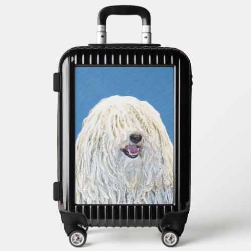 Puli Painting _ Cute Original Dog Art Luggage