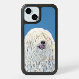 Puli Painting - Cute Original Dog Art OtterBox iPh iPhone 15 Case
