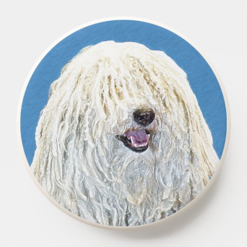 Puli Painting _ Cute Original Dog Art PopSocket
