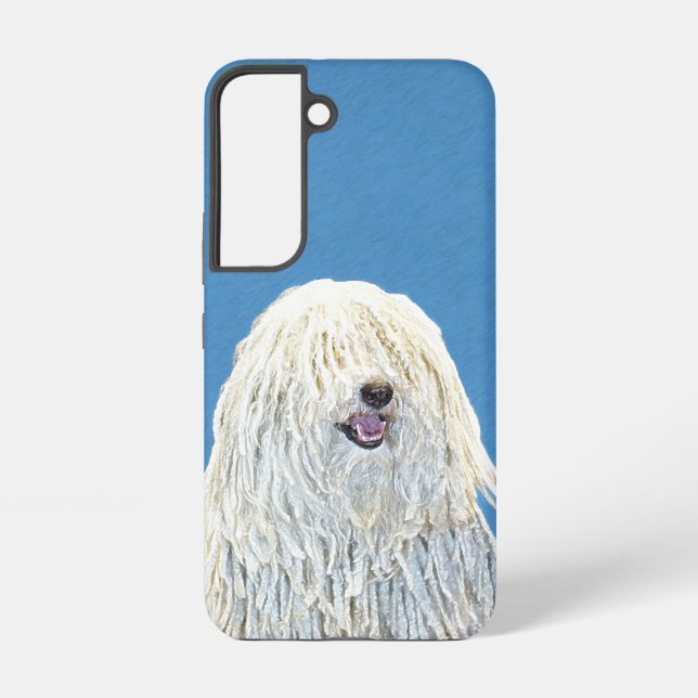 Puli Painting - Cute Original Dog Art Samsung Galaxy Case (Back)