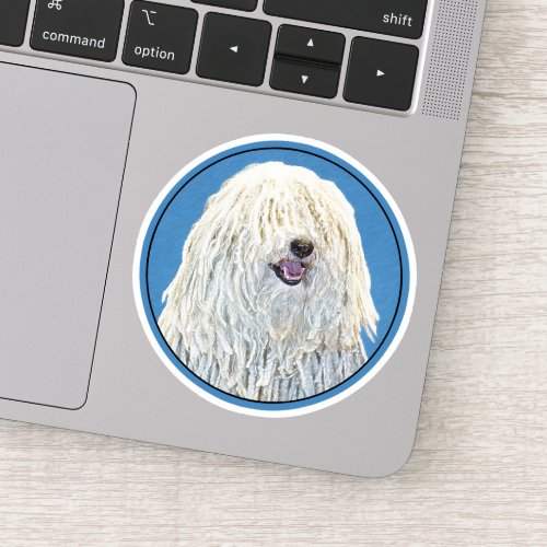 Puli Painting _ Cute Original Dog Art Sticker