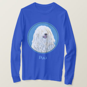 Puli Painting - Cute Original Dog Art T-Shirt