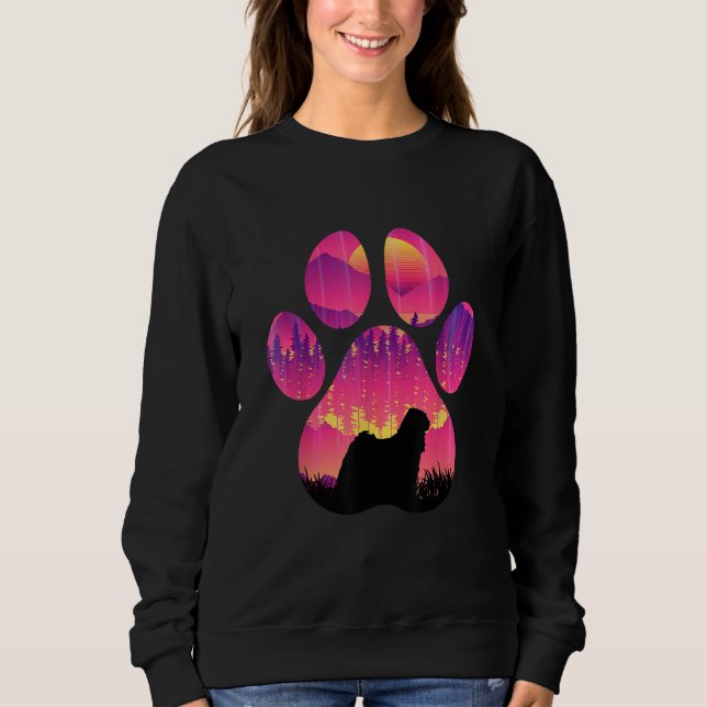 Puli Paw Mom Dad Dog  Women Men Sweatshirt (Front)