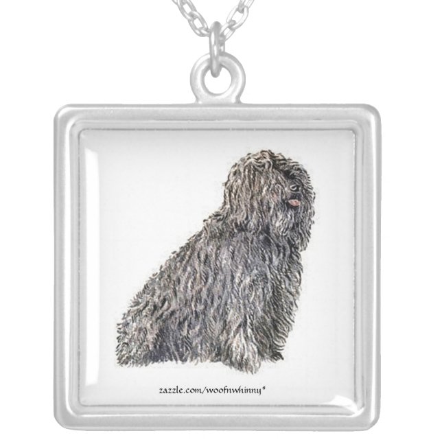 Puli Silver Plated Necklace (Front)