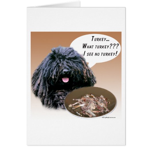 Puli Turkey Cards (Front)