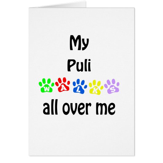Puli Walks Design Cards (Front)