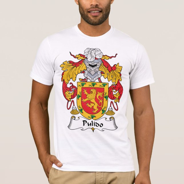 Pulido Family Crest T-Shirt (Front)