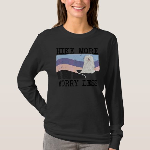 Pulik Hike More Worry Less Graphic Hiking T-Shirt