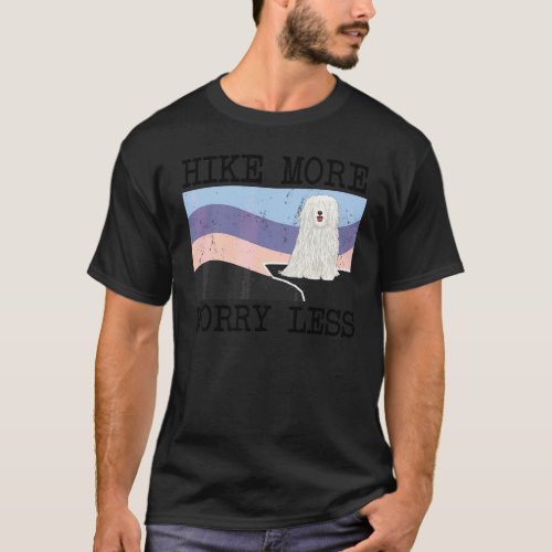 Pulik Hike More Worry Less Graphic Hiking T-Shirt