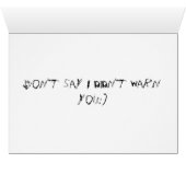 Pull My Finger (Inside Horizontal (Bottom))