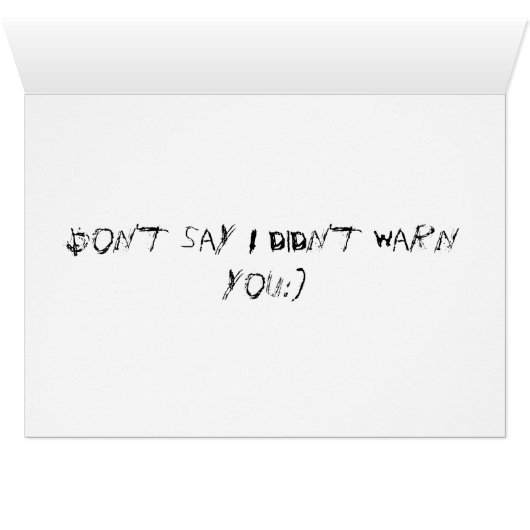 Pull My Finger (Inside Horizontal (Bottom))