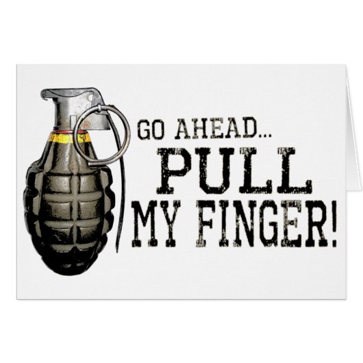 Pull My Finger Cards (Front Horizontal)
