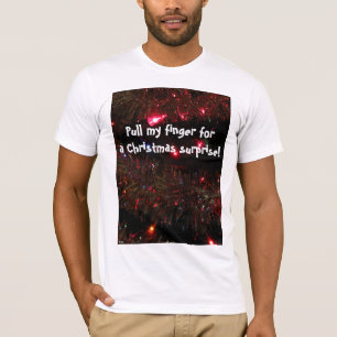 "Pull my Finger" Christmas t-shirt