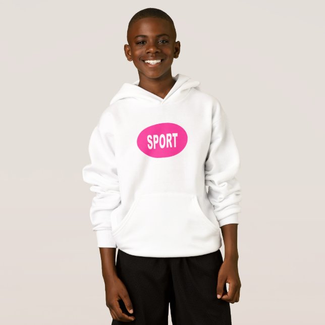 PULL SPORT BONBON HOODIE (Front Full)