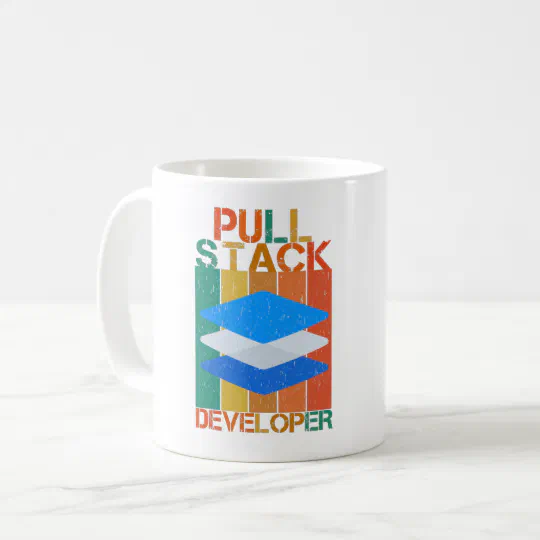 PULL STACK DEVELOPER - FULL STACK DEV COFFEE MUG