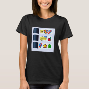 Pull Tab Gambling Break Open Tickets Easy Gambler T-Shirt