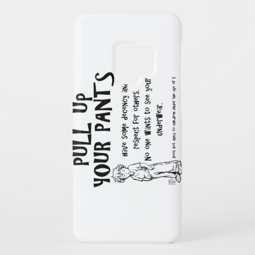Pull Up Your Pants Case_Mate Samsung Galaxy S9 Case