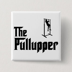 Pull Ups Pinback Button
