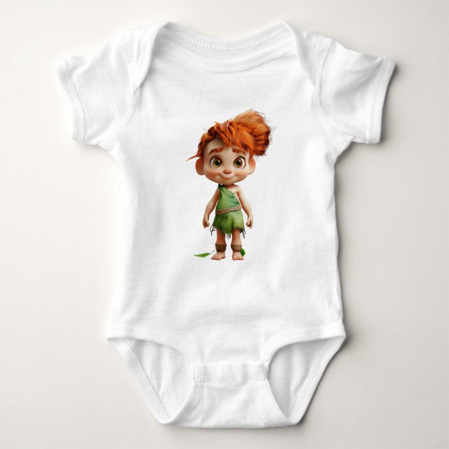 Pull with Fiona girl Baby Bodysuit (Front)