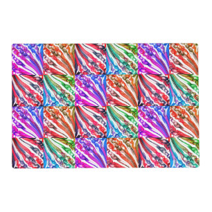 Pulled Bubble Fun / Filters / Laminated Placemat