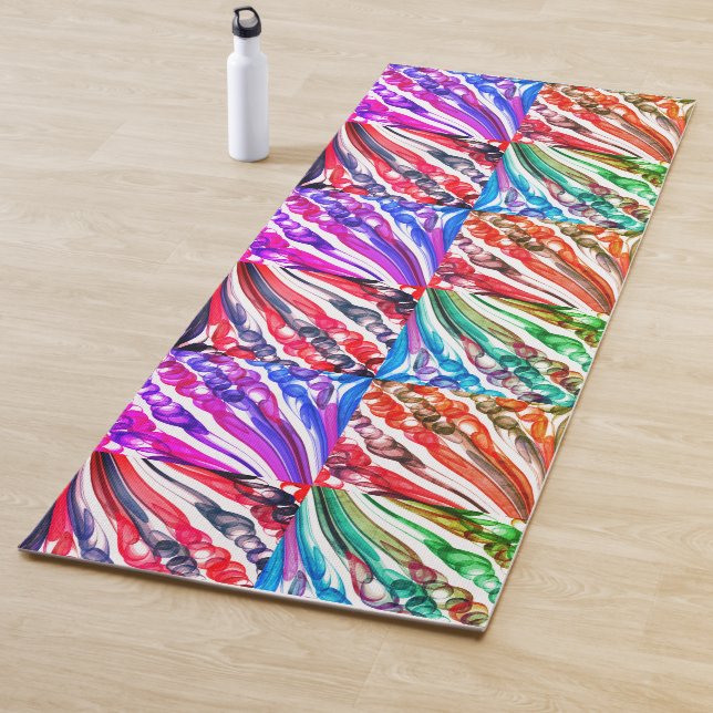Pulled Bubble Fun / Filters /  Yoga Mat (In Situ)