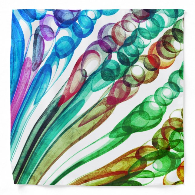 Pulled Bubble Fun / Greenleaf / Bandana (Front)