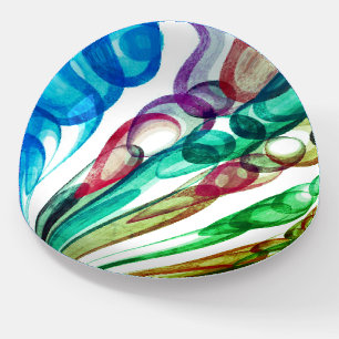 Pulled Bubble Fun / Greenleaf / Paperweight