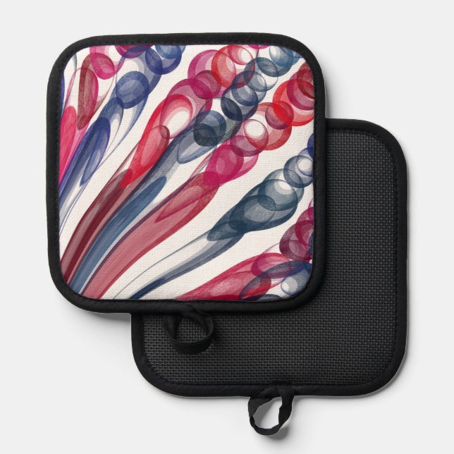 Pulled Bubble Fun / Original / Pot Holder (Front/Back)