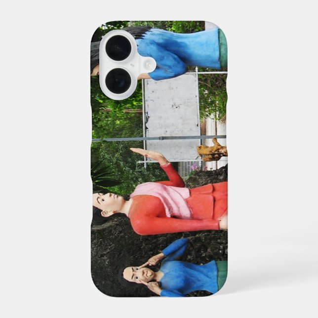 Pulling Faces Behind Your Back Iphone Case (Back)