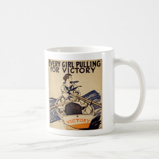 PULLING FOR VICTORY COFFEE MUG (Right)