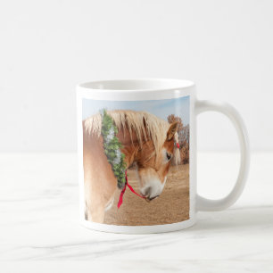 Pulling the bow coffee mug