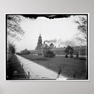 Pullman Palace Car Co., Pullman, Illinois c1900 Poster