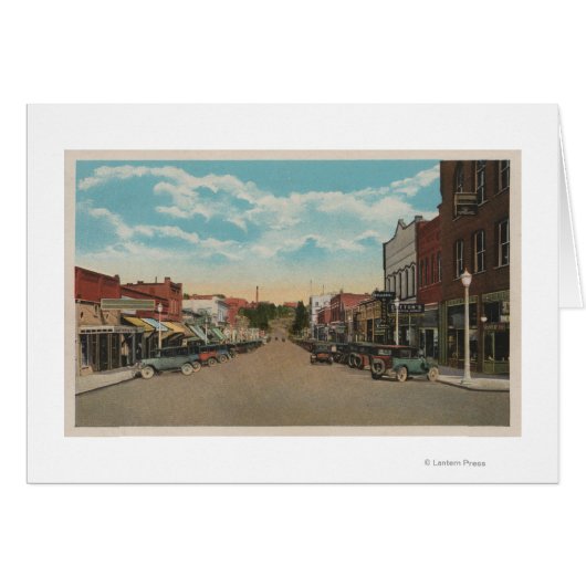 Pullman, WAView of Main StreetPullman, WA Cards (Front Horizontal)