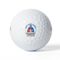 Pulmonary Fibrosis Awareness Every Breath Counts Golf Balls