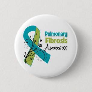 Pulmonary Fibrosis Awareness Pinback Button