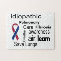 Pulmonary Fibrosis Awareness Puzzle