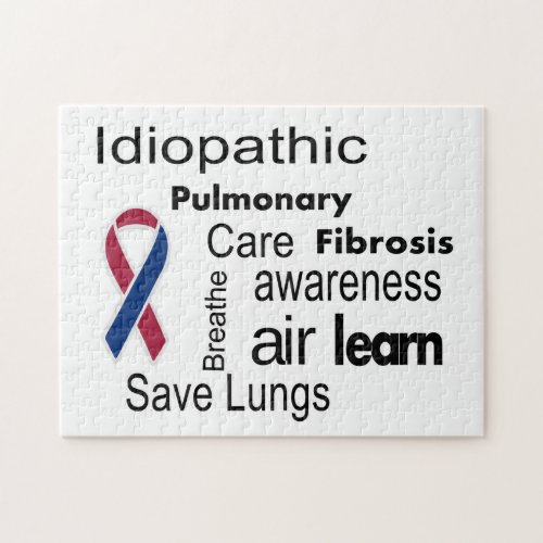 Pulmonary Fibrosis Awareness Puzzle