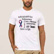 Pulmonary Fibrosis Awareness Tee Shirt