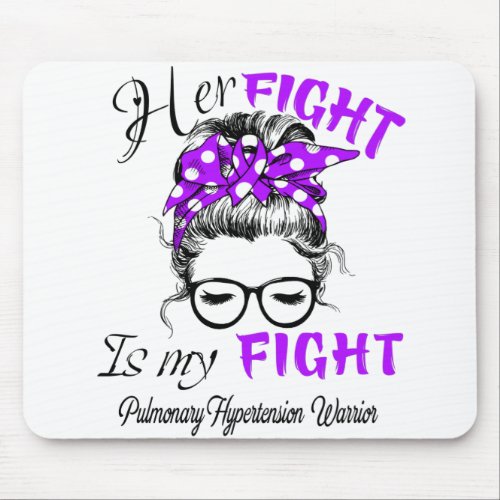 Pulmonary Hypertension Awareness Month Ribbon Gift Mouse Pad