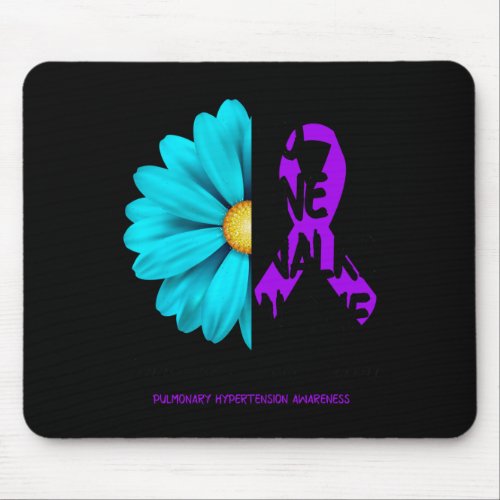 Pulmonary Hypertension Awareness No One Walks Alon Mouse Pad