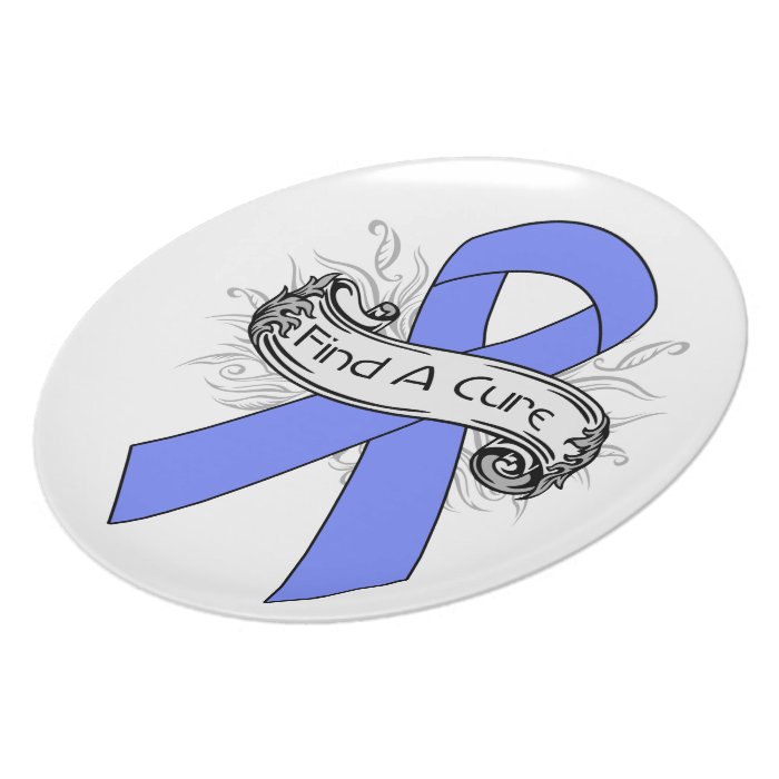 Pulmonary Hypertension Find A Cure Ribbon Party Plates